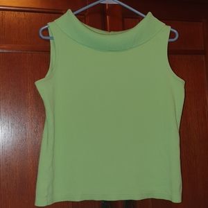 Rafaella Sleeveless sweater top - med